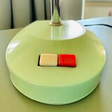 Fluorescent green office desk lamp