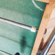 Foldable vintage table football