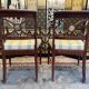 Paire de fauteuils anglais en acajou