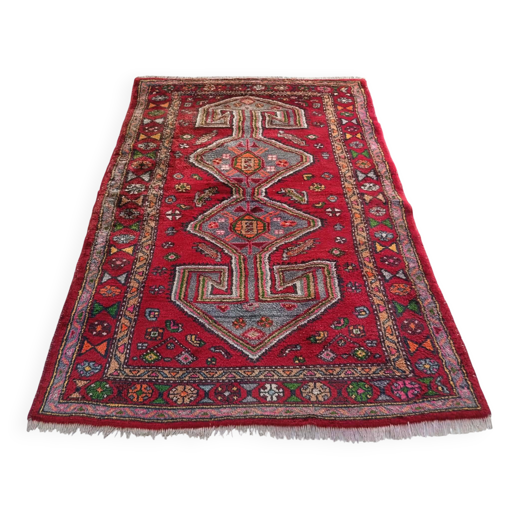 Tapis Persan Khamseh fait main