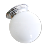 Opaline platyin ball on stainless base