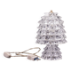 Elegant Table Lamp in Rostrato Murano Glass Vase for Barovier & Toso, 1940s