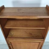 Vintage oak secretary shelf
