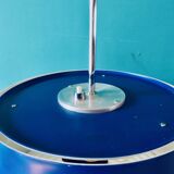 Blue pendant light by Anders Pehrson. Sweden 1970