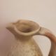 Artisanal sandstone pitcher