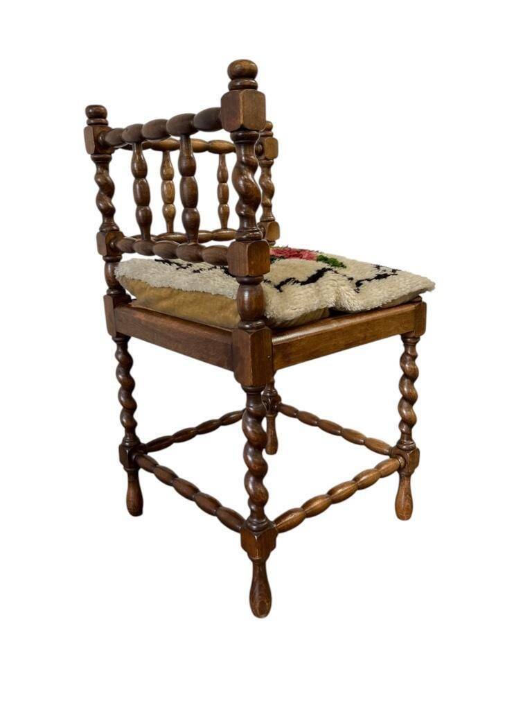Chaise d'angle vintage / chaise d'angle / chaise d'appoint