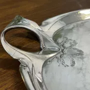 Art Nouveau silver-plated tea/coffee service, 4 pieces.