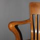 Rotating oak office chair circa 1930