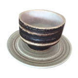 Set of stoneware dishes