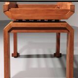 Italian Elegance: The Mid-Century Pine Dining Table 1960