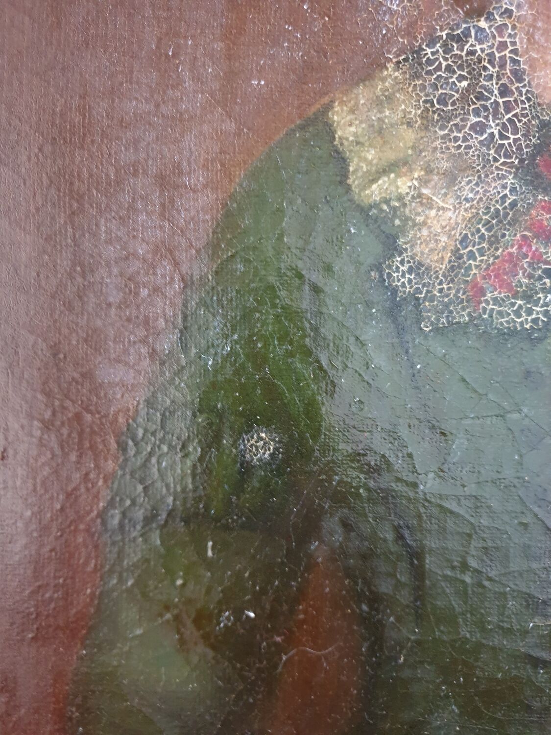 Old portrait of a woman