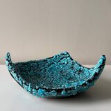 Turquoise ceramic cup Emaux des glaciers