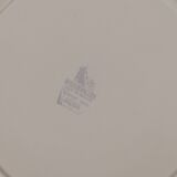 Lot d'assiettes plates Niderviller décor Hêtre