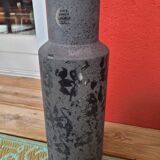 Large matte/glossy textured vase