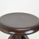 Mid-century height adjustable piano stool,1950's