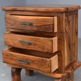 Dresser brutalist free form in olive tree