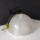 Chandelier rises and falls transparent plastic and chrome vintage 1970 space age