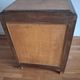 Solid oak bedside table