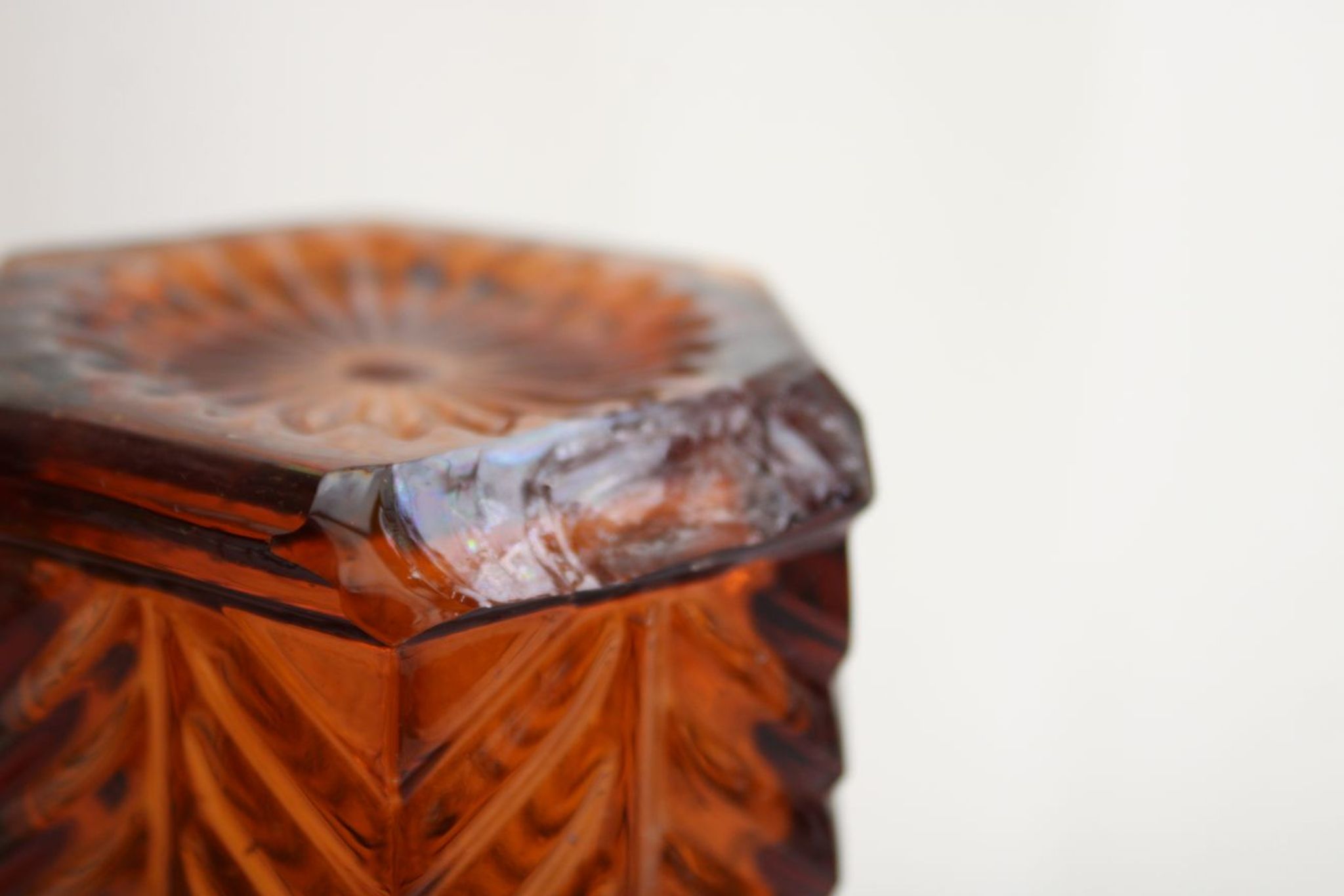 Vase en verre