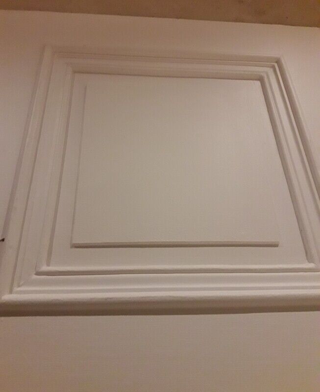 Communication door 69x243cm double-sided molded panel