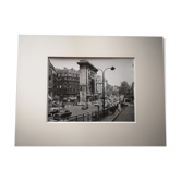 Photograph 18x24cm - Black and white silver print - Boulevard Saint Denis- 1950s-1960s