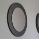 Deux miroirs rond  en verre Italie 70cm