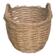 Basket, old Dame Jeanne basket, vintage and artisanal