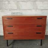 Vintage teak chest of drawers