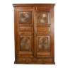 Antique carved wooden cabinet