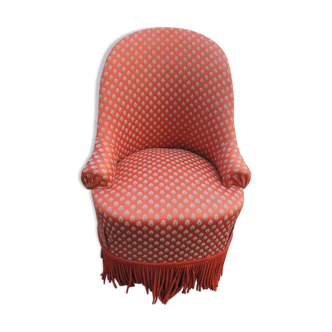 Fauteuil crapaud vintage