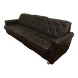 Vintage leather sofa 1970