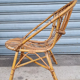 Fauteuil en rotin 1960