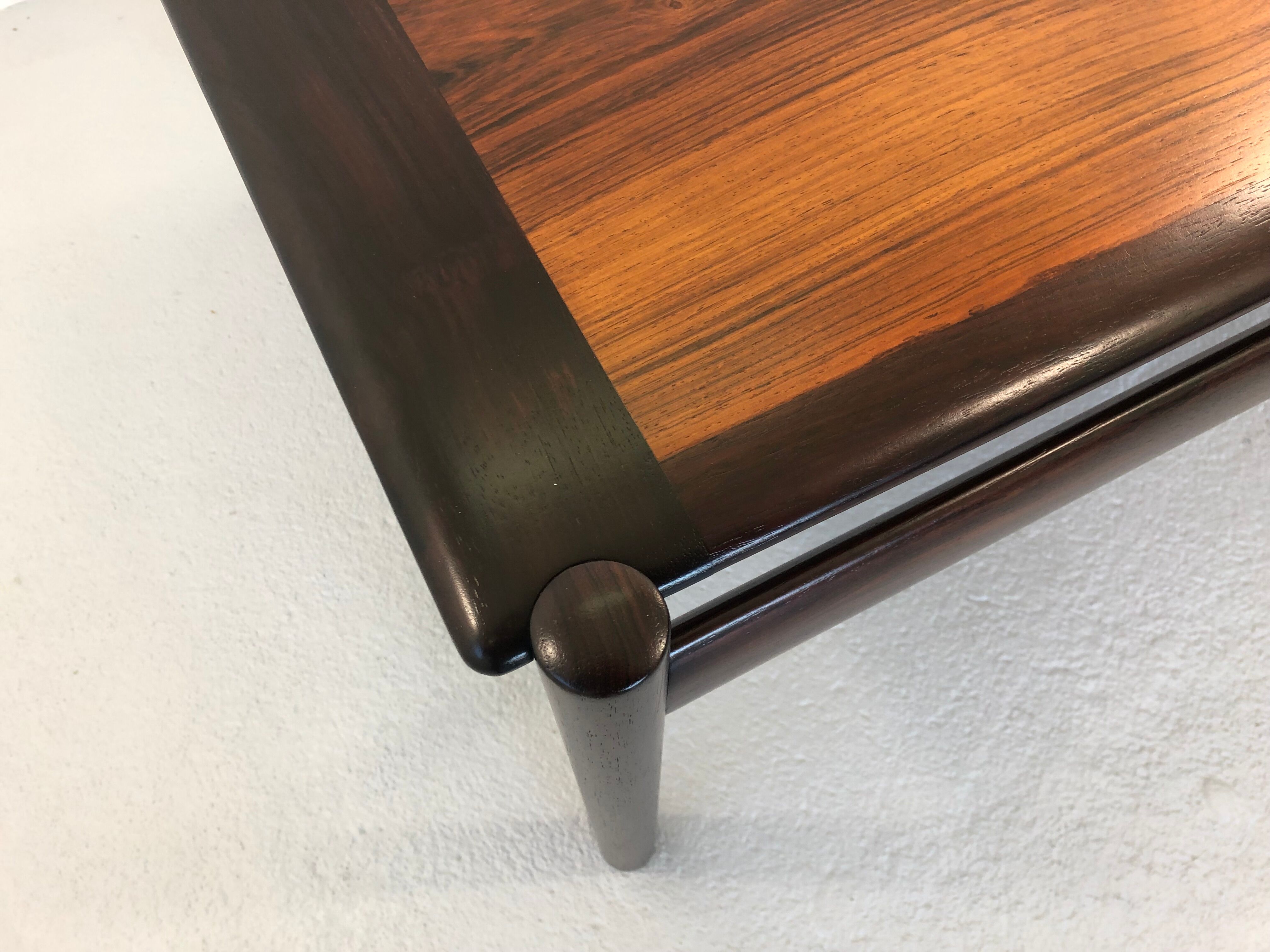 Mid-Century Modern Rosewood Coffee Table by Sven Ivar Dysthe,1970 s