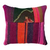 Housse de coussin kilim turc vintage 40 x 40 cm