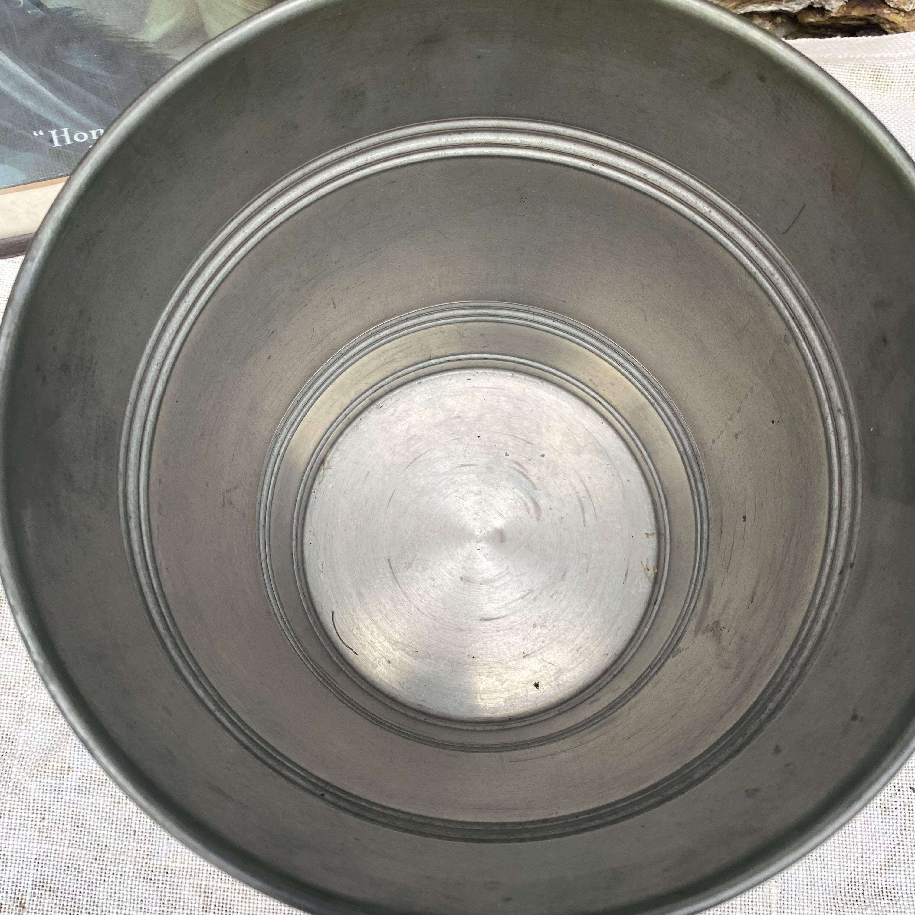 Vintage champagne bucket in genuine copper and stainless steel.