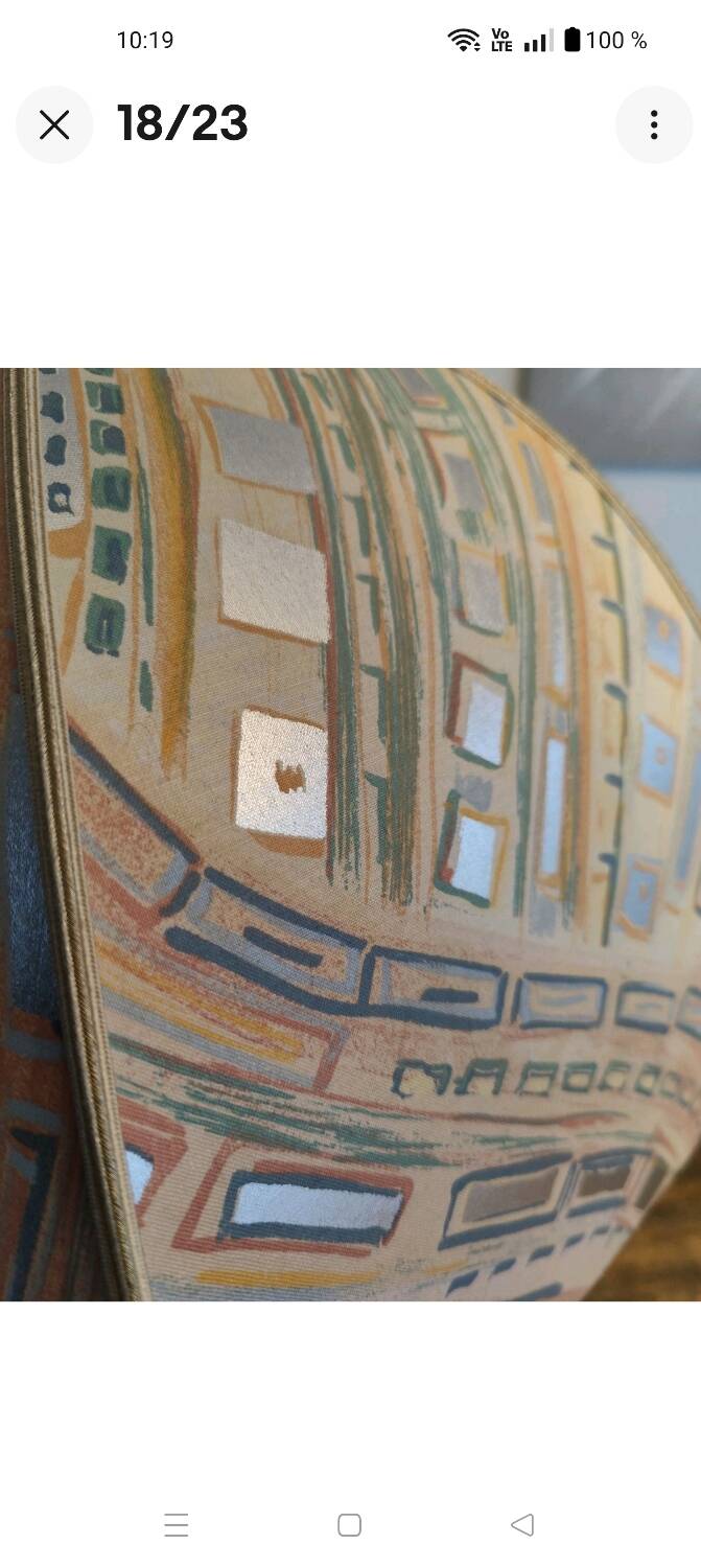 Large 1980s Lamp with Crystal Base/Vase/Handcrafted Lampshade - Unique Piece