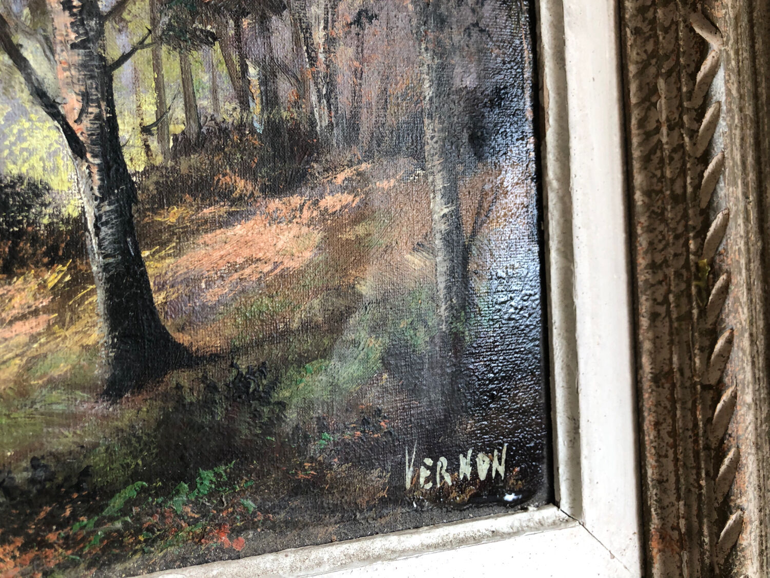 Mountain landscape painting