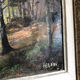 Tableau paysage de montagne
