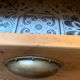 Solid wood desk, 1 drawer