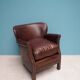 Fauteuil club en cuir