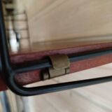 Suede string shelf