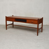 Console scandinave en teck, 1960