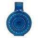 Bitossi Rimini Blu Lollipop Vase by Aldo Londi 1960s Italy