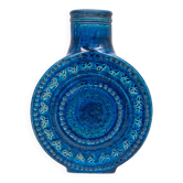 Bitossi Rimini Blu Lollipop Vase by Aldo Londi 1960s Italy