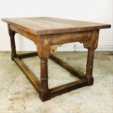 Table de boulangerie en chêne du 17ème siècle