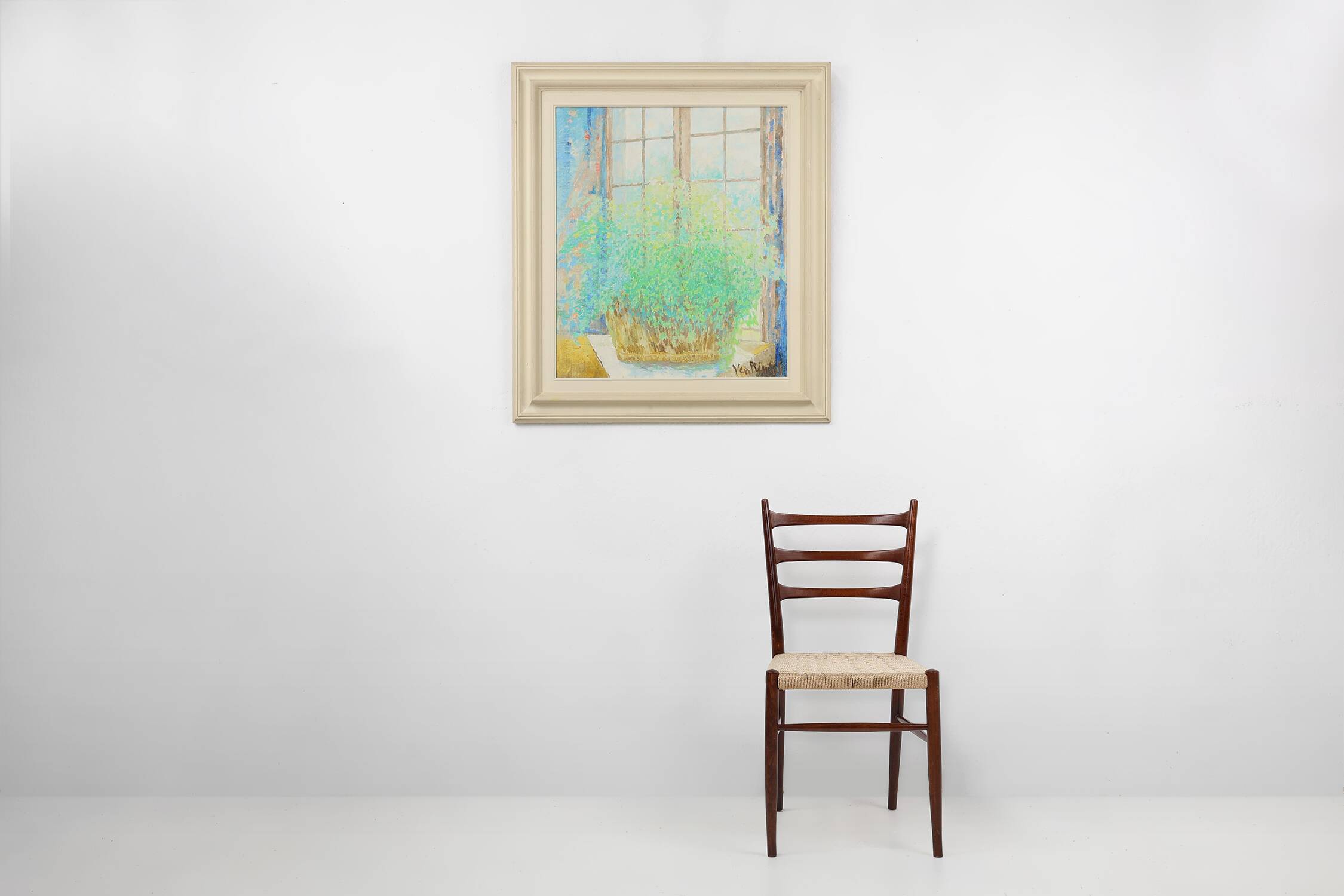 Oil Painting by Belgian artist Theo van Rintel, ca. 1960