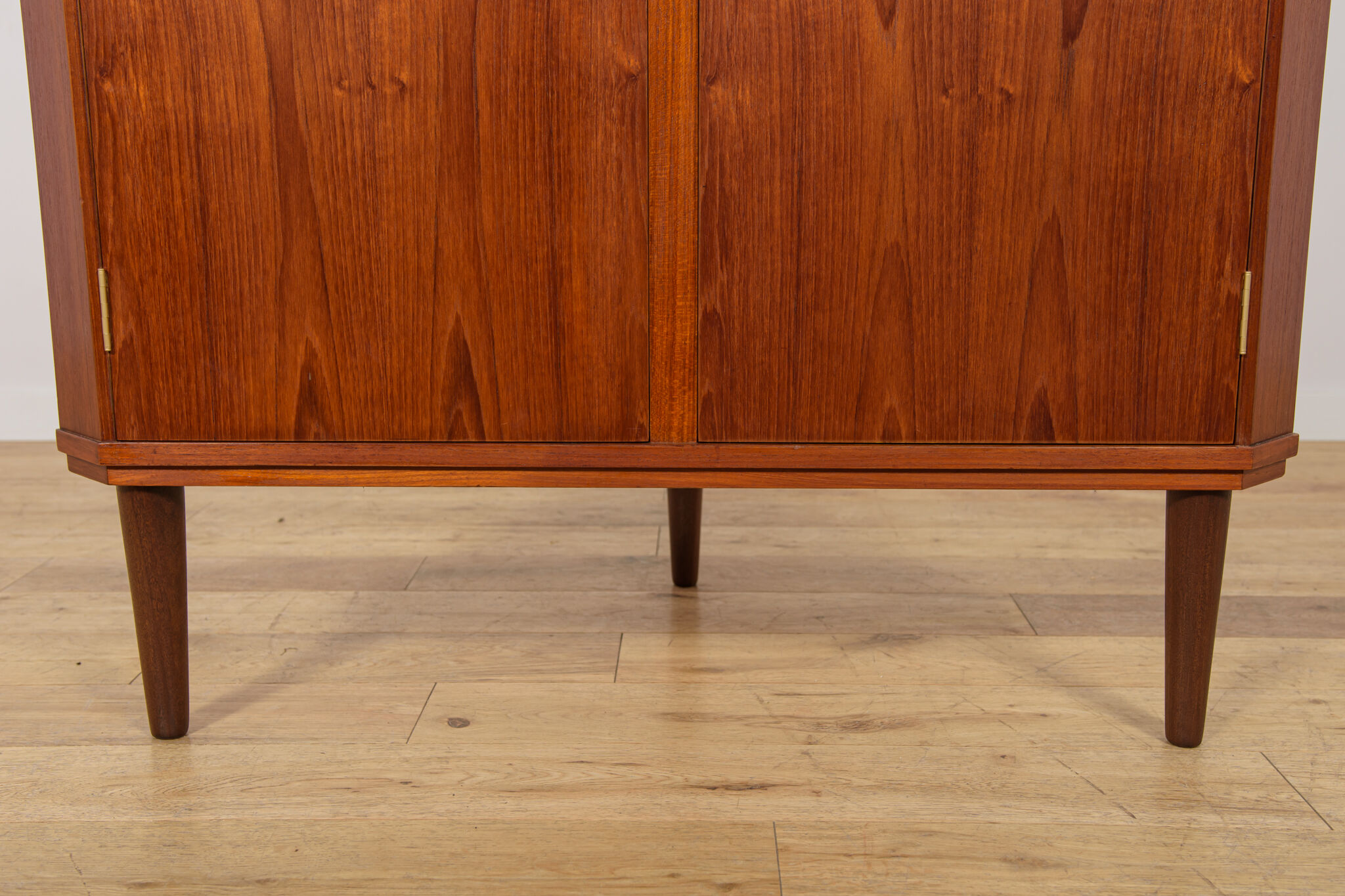 Mid-Century Corner Teak Cabinet, Denmark, 1960s