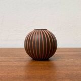 Wormser Terra-Sigillata pottery vase from Germany, mid-century, 1960s.