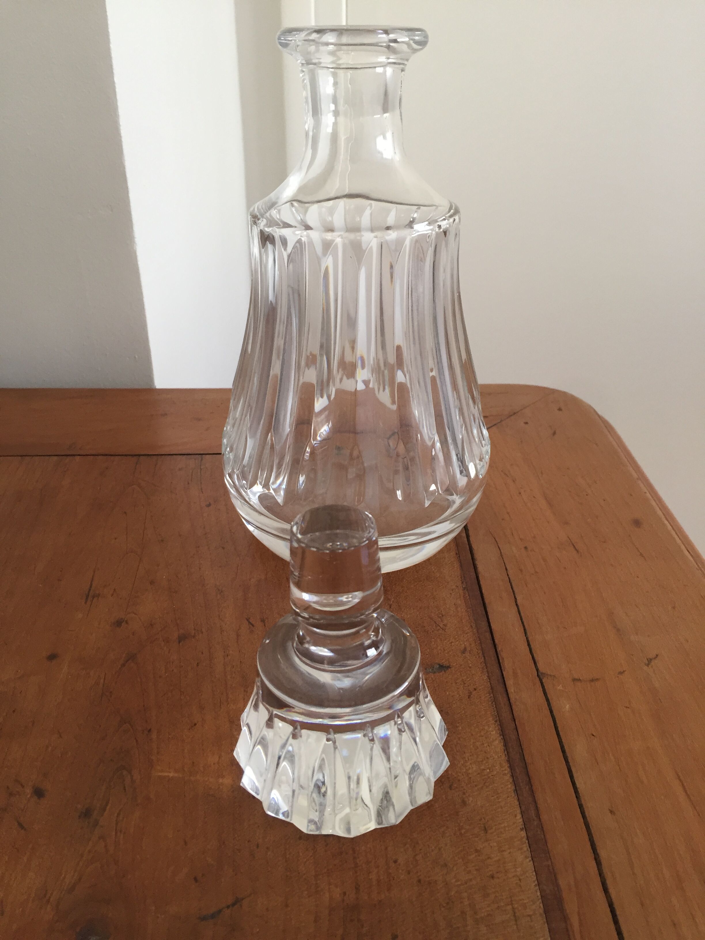 Daum crystal decanter
