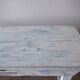 Console / patinated wooden shelf
